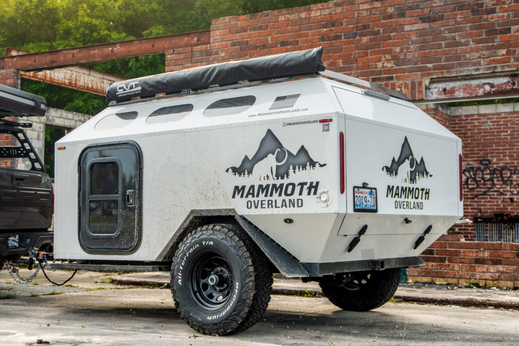 overland electric travel trailer