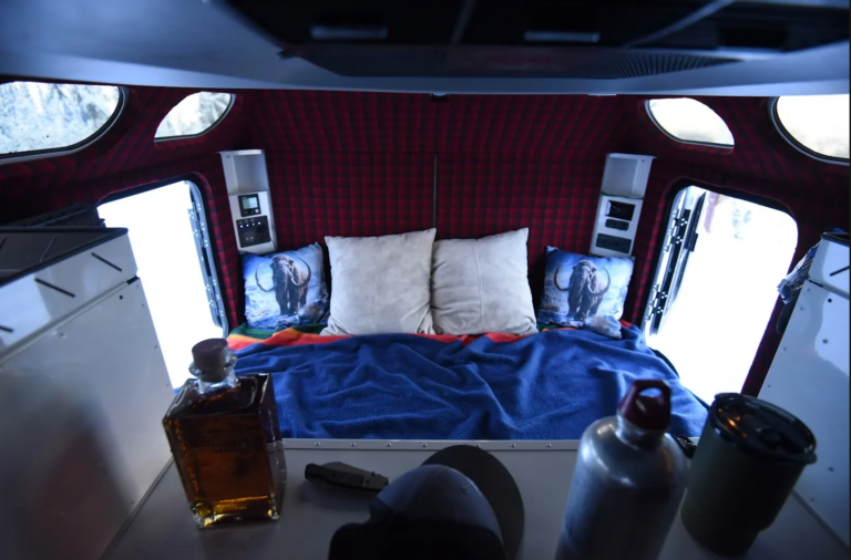 WLY Mammoth Interior sleeping area