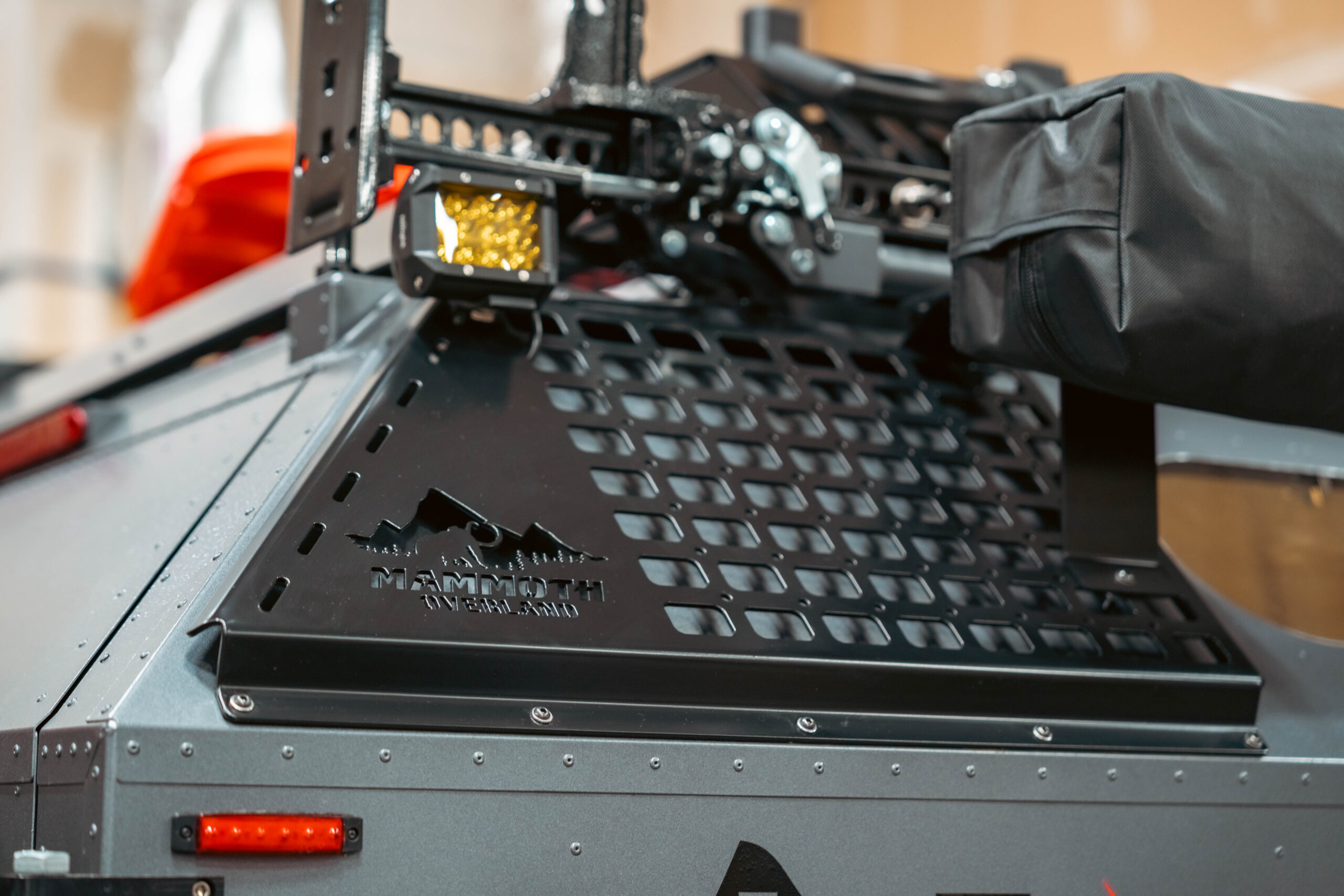 Molle panel and ELE trailer