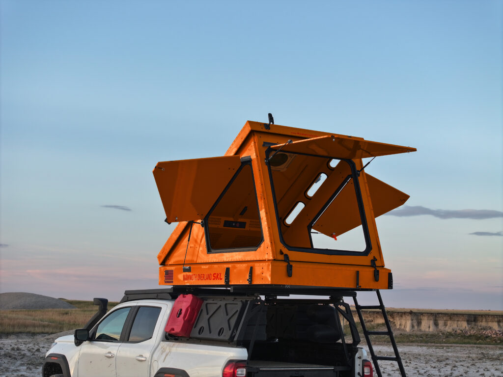 Orange SKL Camper Rooftop Tent