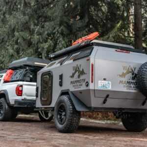 Mammoth overland off road camper teardrop trailers wly model